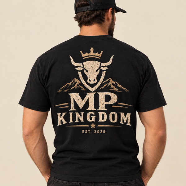 MP Kingdom T-Shirt Homme – Western Moderne