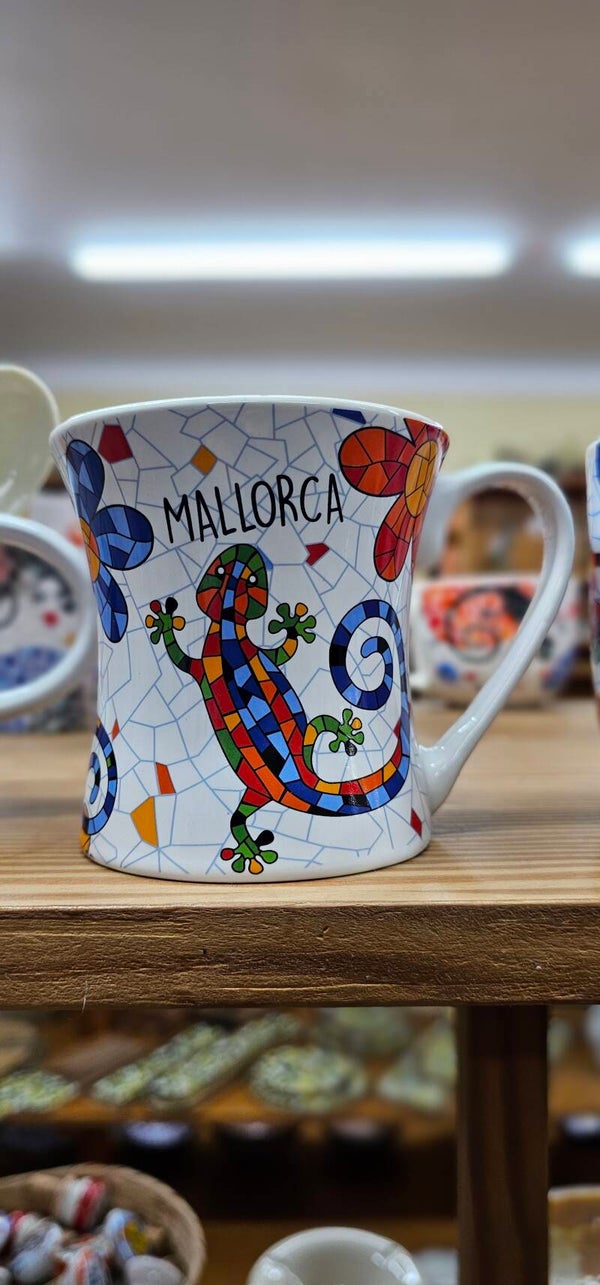 Tazas de cerámica con Mallorca