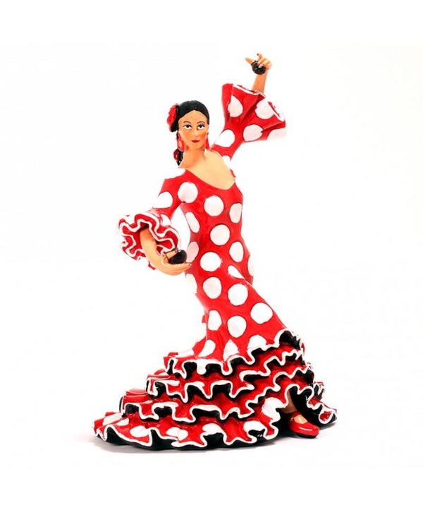 bailaora-con-vestido-rojo-y-lunares-blancos