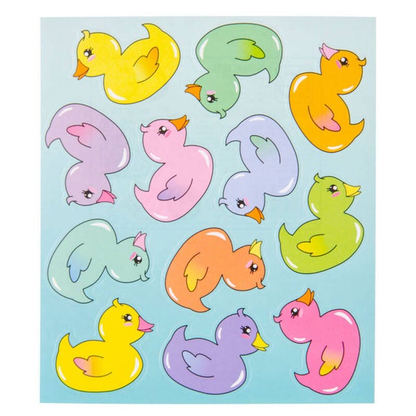 🦆 Stickervel Eendjes – Voor kleine dierenliefhebbers!