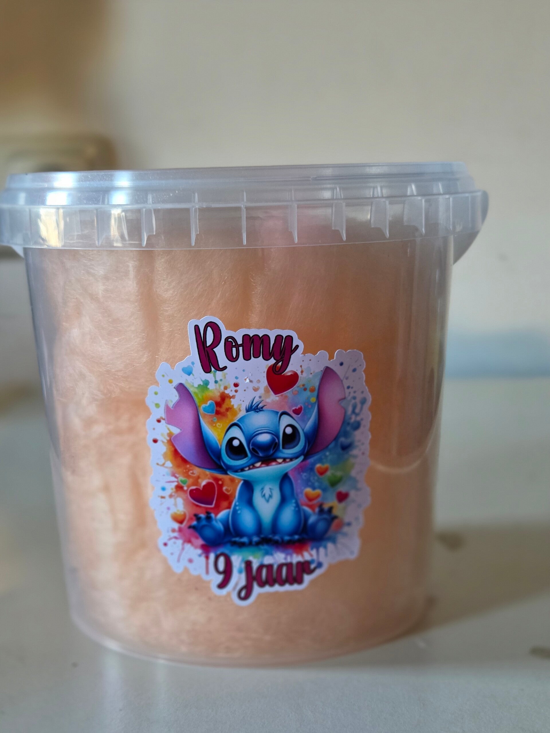 Suikerspin Stitch Thema