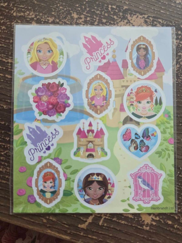 👑 Stickervel Prinses – Voor echte prinsessen! Nr 2