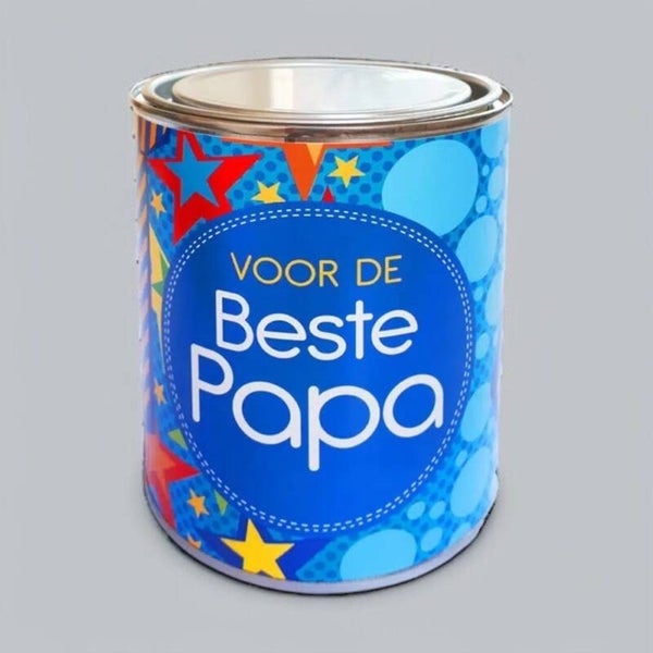 Snoepblik "Beste papa"