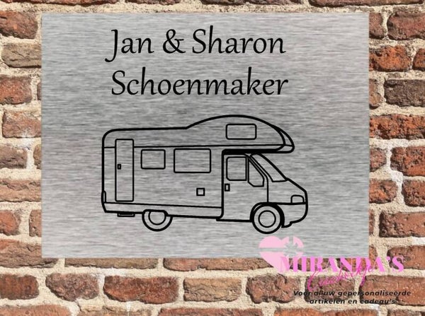 Camper naambord