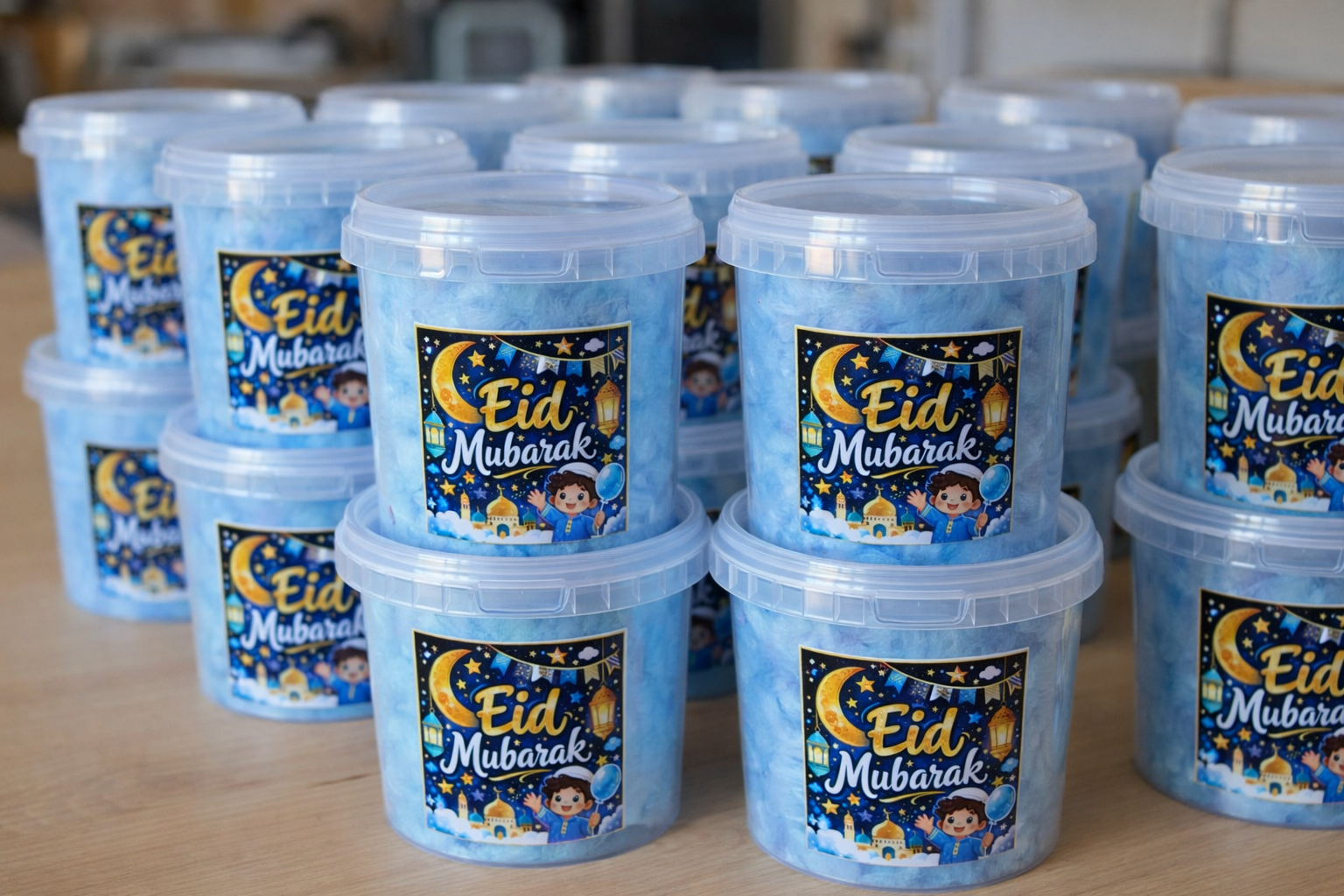 Suikerspin Eid Mubarak