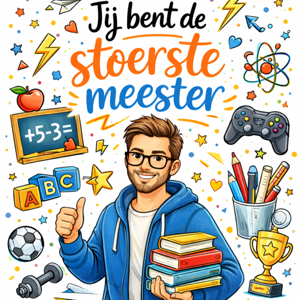 Stoerste meester tegeltje