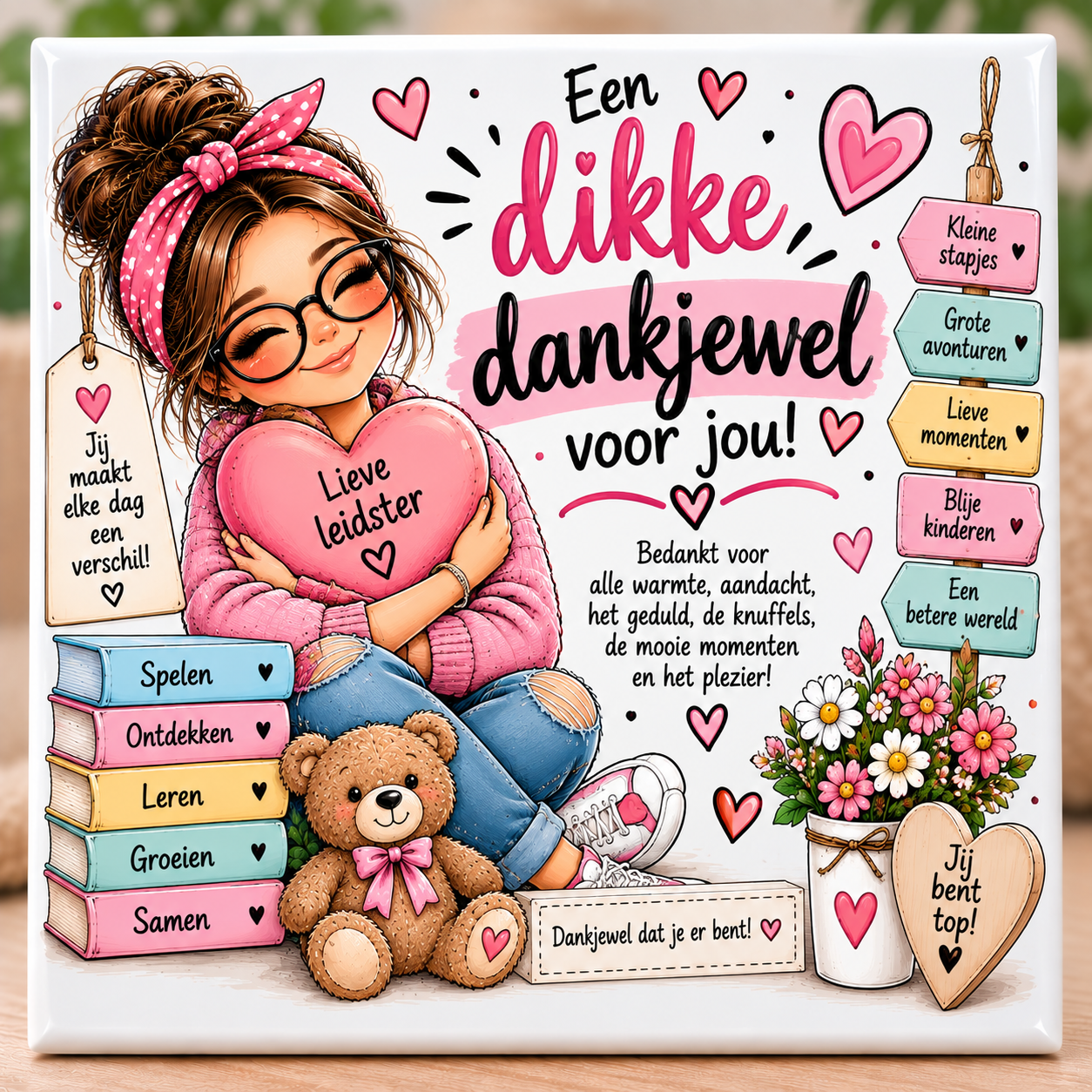 Een dikke dankjewel voor jou! 💖