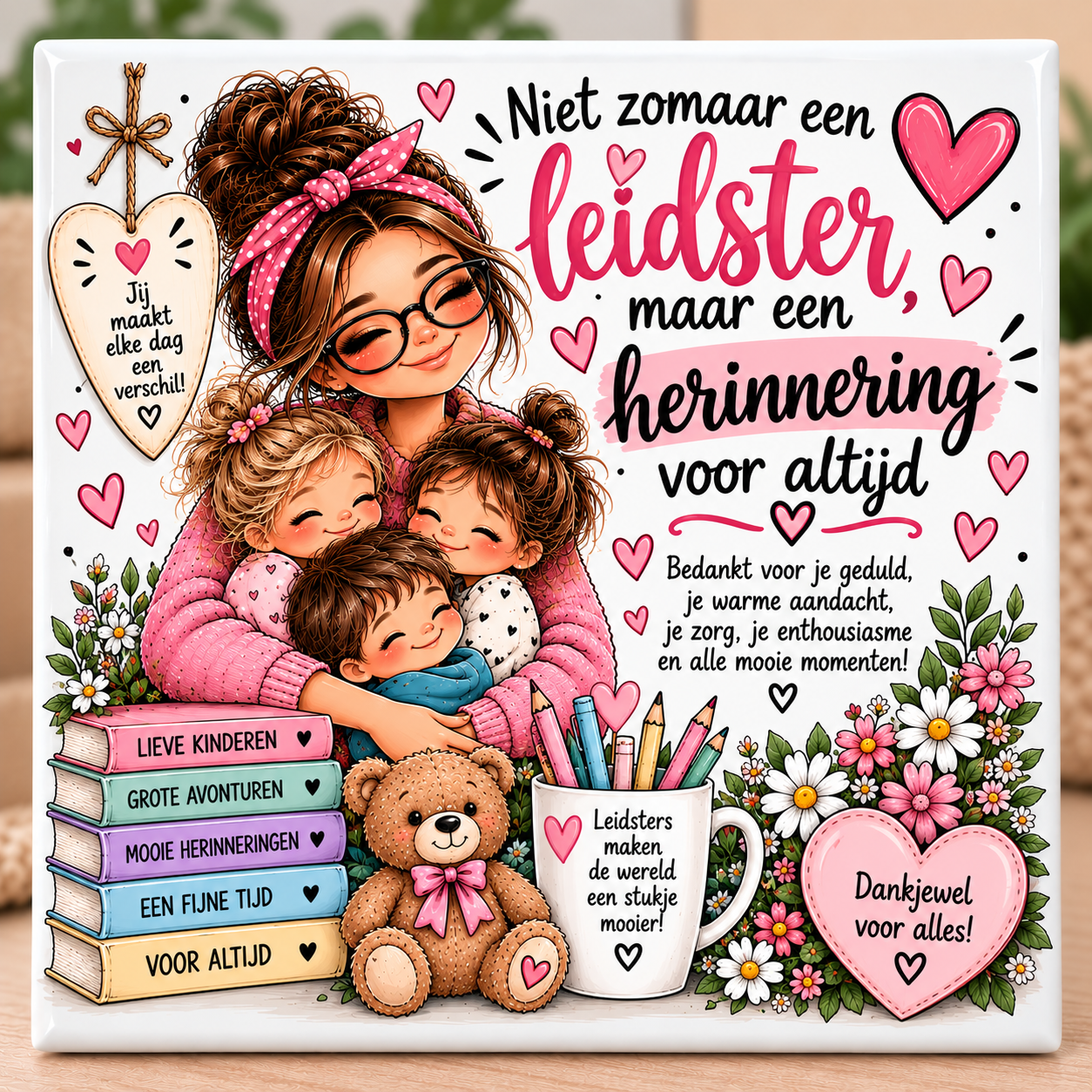 Niet zomaar een leidster, maar een herinnering voor altijd tegel