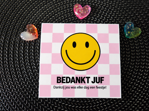 Smile tegel juf