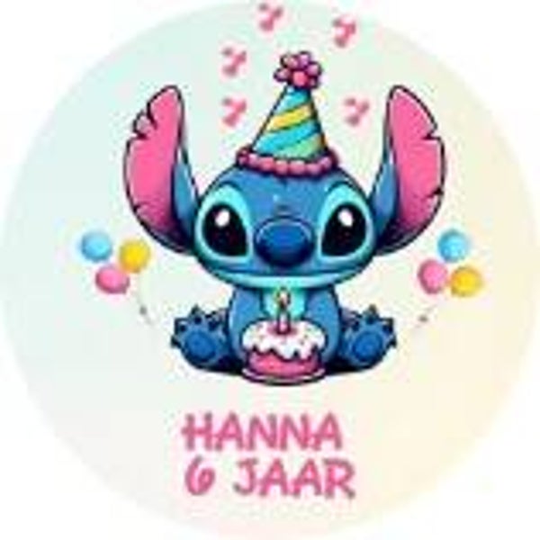 Stitch Hartjes sticker