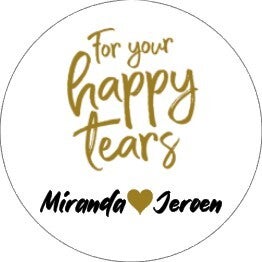 Happy Tears Stickers