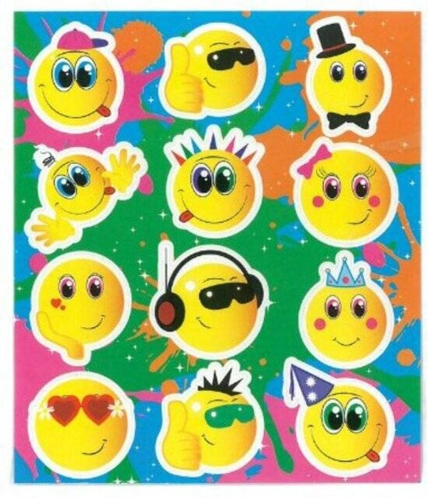😊 Stickervel Smile – Breng een glimlach op ieder moment!