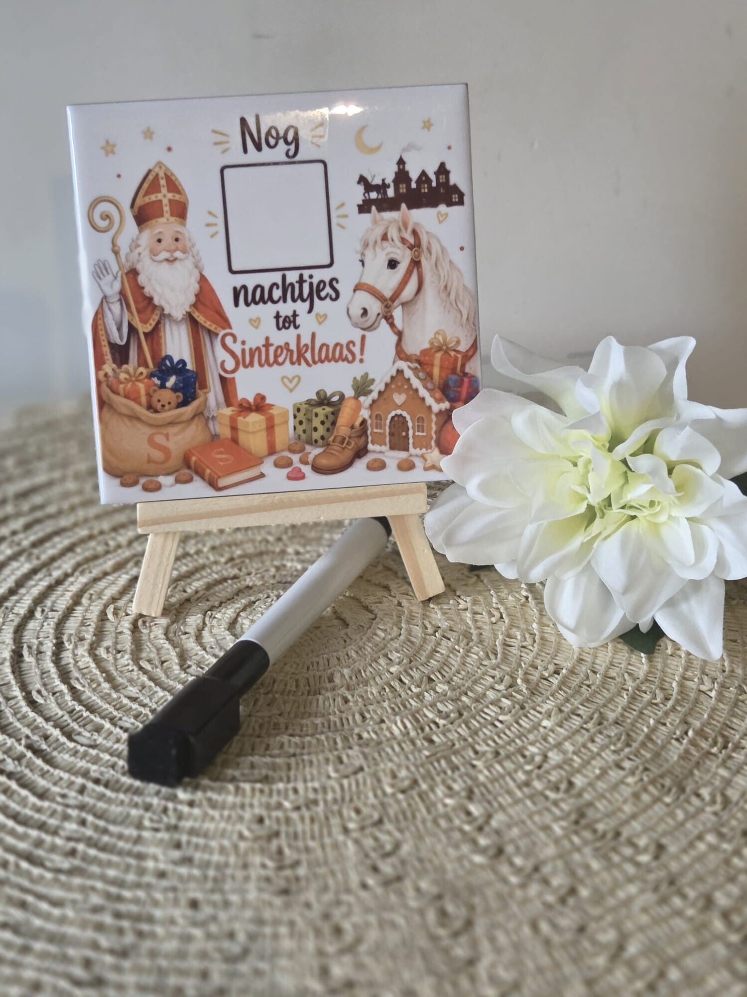 Sinterklaar aftelkalender Variant 2