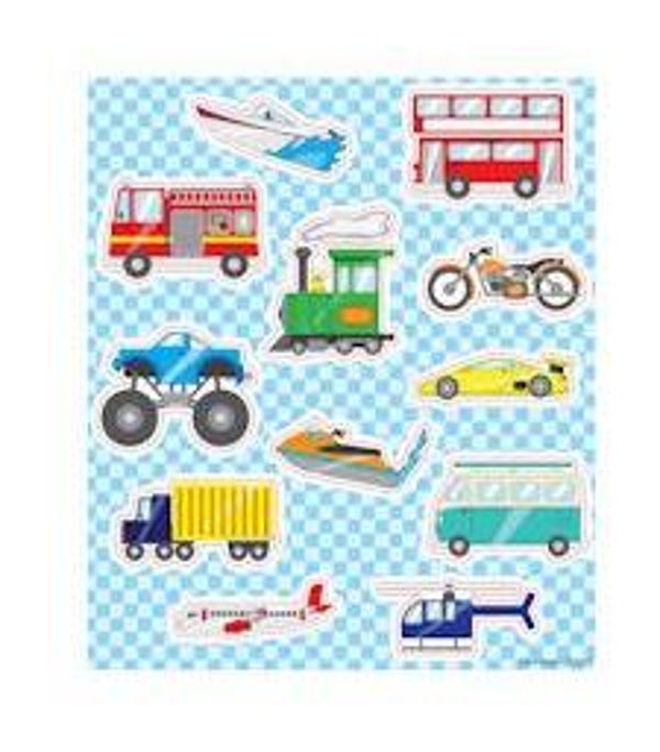 🚜 Stickervel Voertuigen – Voor kleine liefhebbers van alles wat rijdt!