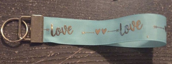 Mint love sleutelhanger