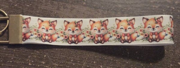 Vos Handgemaakte sleutelhanger