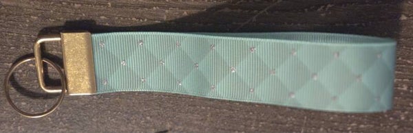 Mint met strass Sleutelhanger