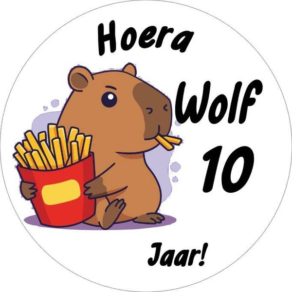 Capibara sticker