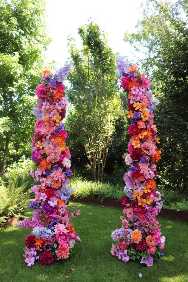 Backdrop - Colorfull wedding
