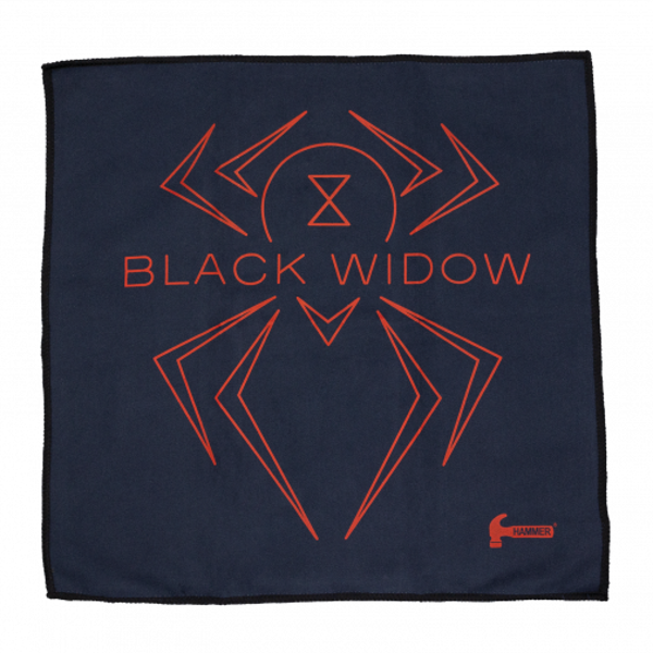 BLACK WIDOW MICROSUEDE TOWEL