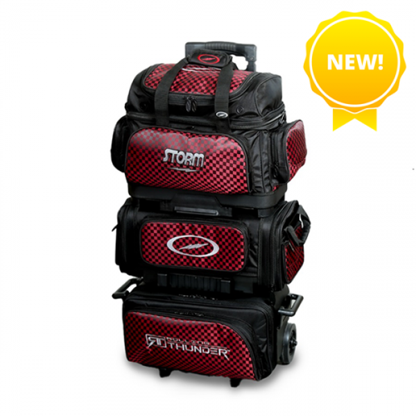 STORM R/T 6 BALL BLACK/CHECKRED/RED
