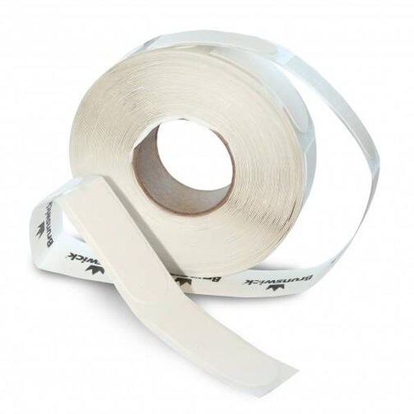 INSERT TAPE 3/4'' WHITE TEXTURED 250/ROLL