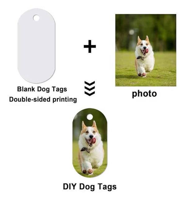 double sided dog tags