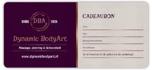 Cadeaubon € 50,00