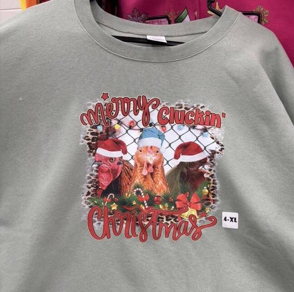 Merry Cluckin' Christmas