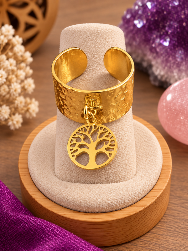 Bague couleur or