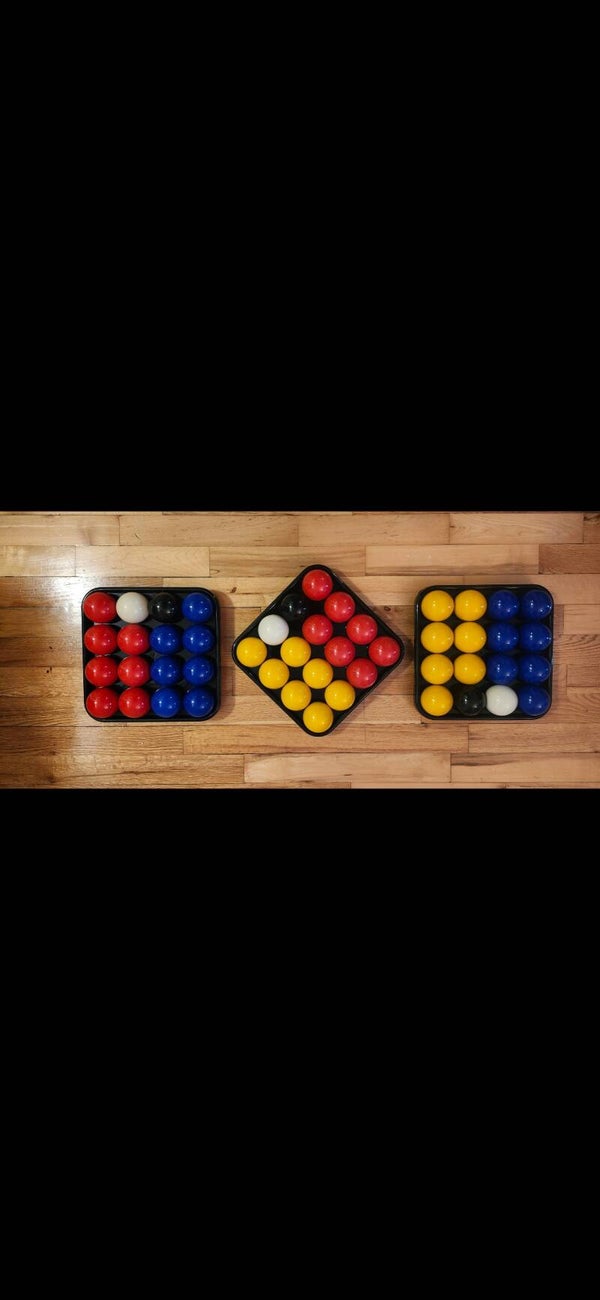 Ensemble de boule de billard