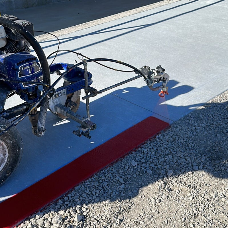 Fire Lane Striping Jenks OK Flintco H&H Striping