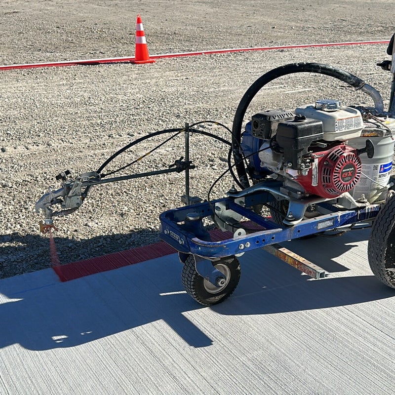 Fire Lane Striping Jenks OK Flintco H&H Striping