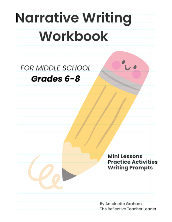 Middle School Narrative Writing Workbook