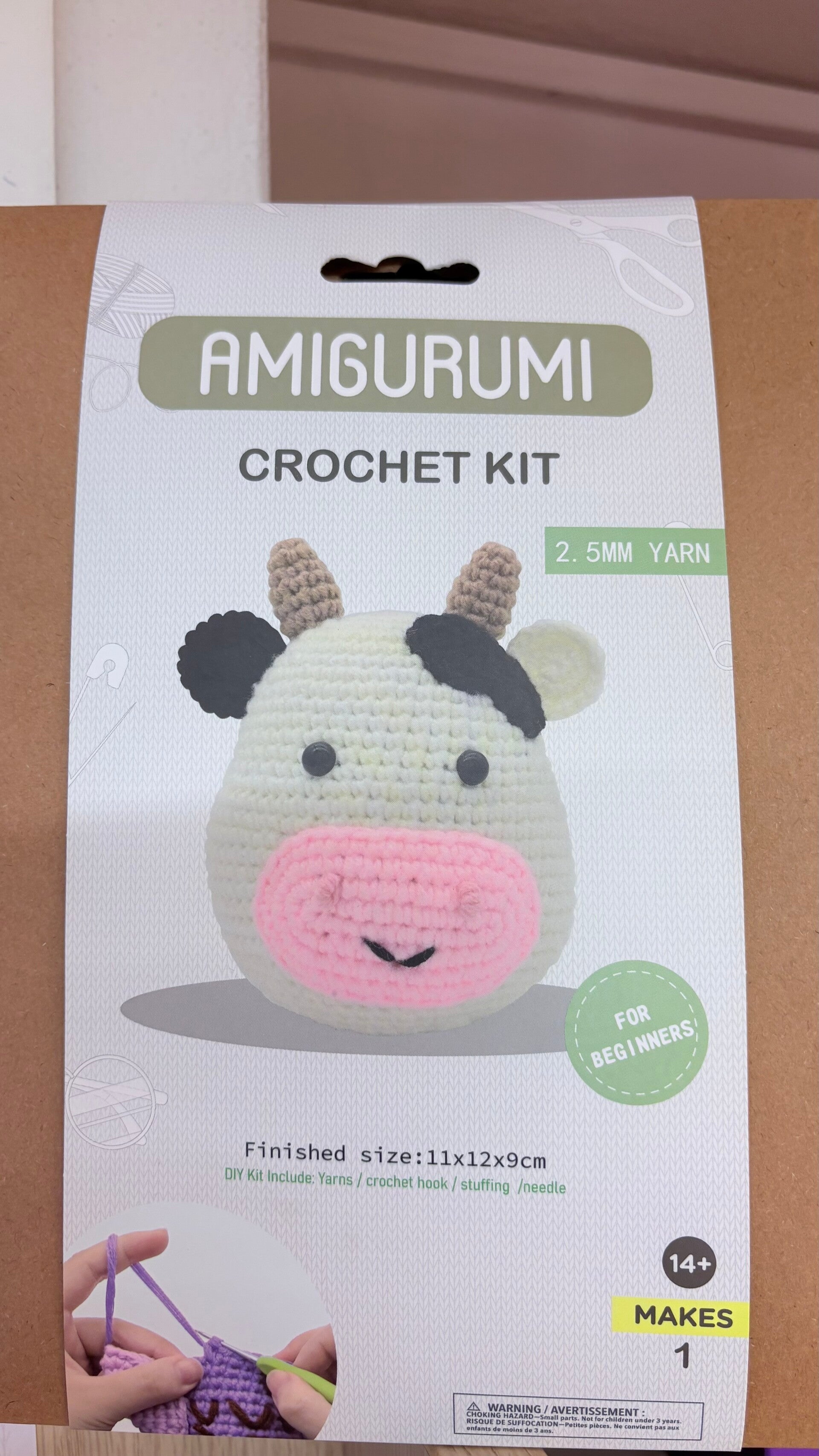 Crochet kit- LAVORO CREATIVO ALL'UNCINETTO