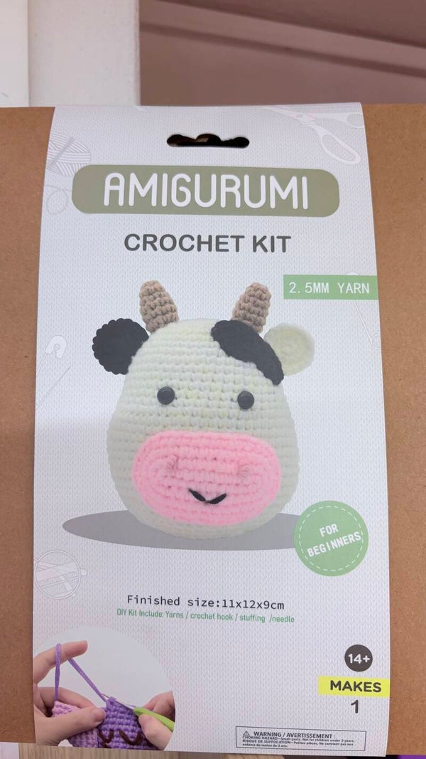Crochet kit- LAVORO CREATIVO ALL'UNCINETTO