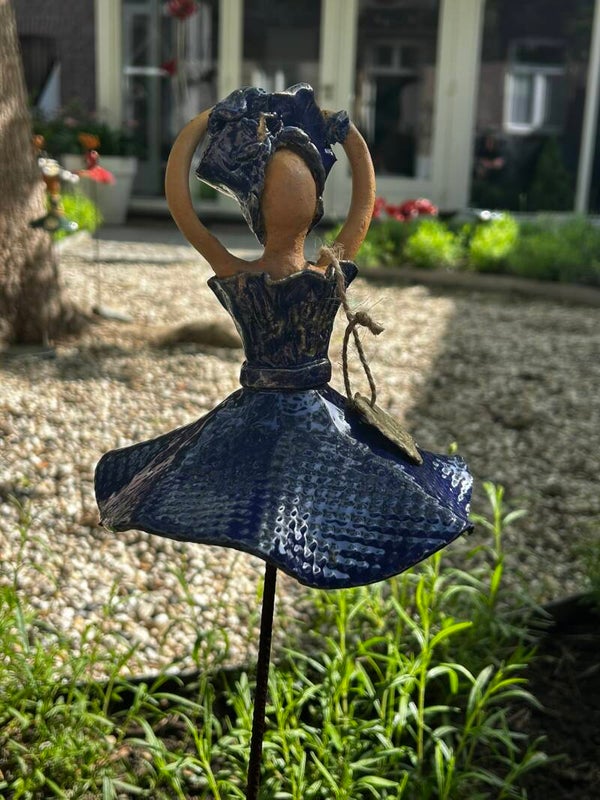 Danseres blauw
