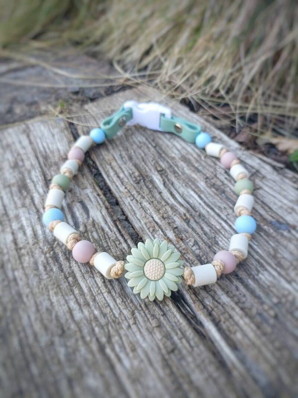 Anti teken kralenbandje AMBER