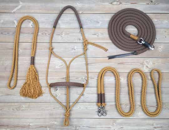 BASIC Complete set (touwhalster - touwteugel - neckrope - leadrope