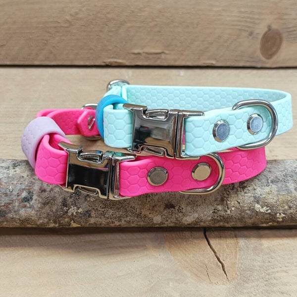 Halsband HEXA grip met klikgesp