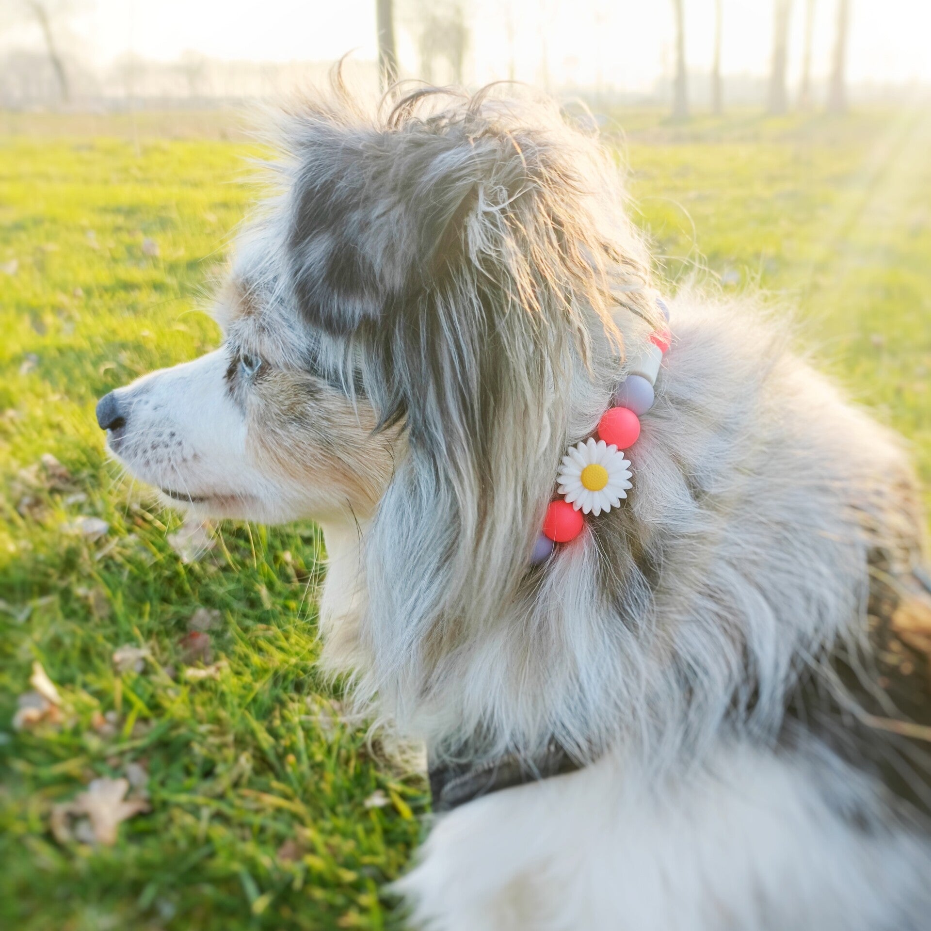 Anti teken kralenband FLORA
