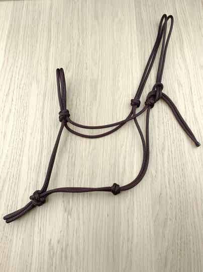 ECO touwhalster bruin - maat COB