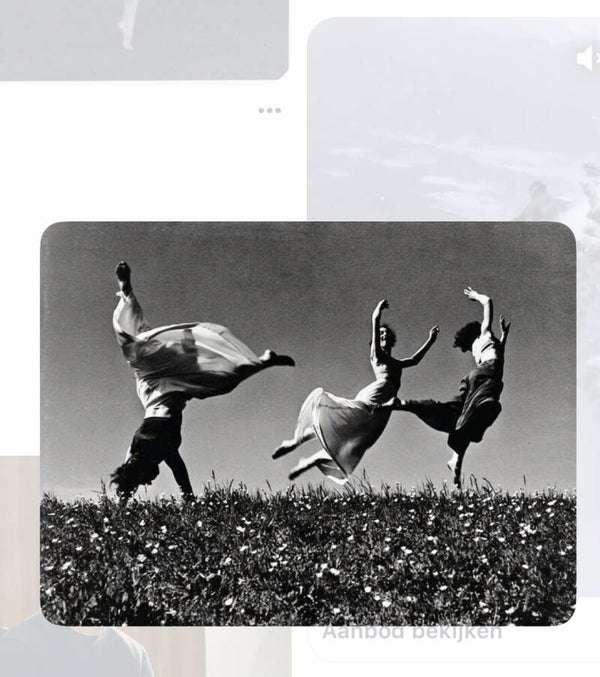 DANSEN MET HILLIGJE EN ELZA 4 MEI