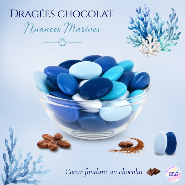Dragées collection nuances marines 🪼