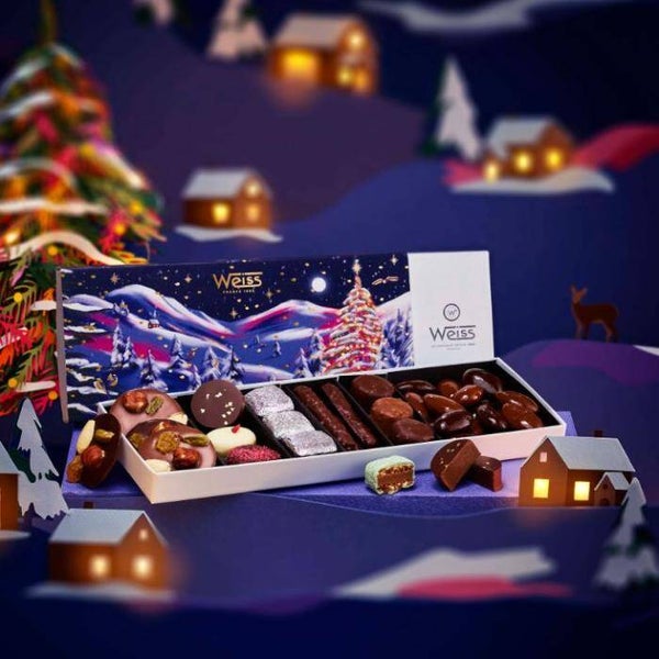 Coffret spécialités chocolats de Noël Weiss - 195g 🎅🎅 - Edition limitée