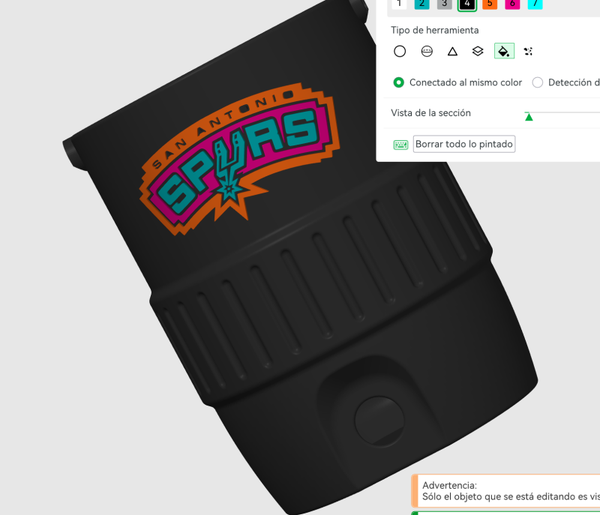 Stl file Spurs Can cooler