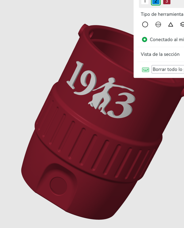 STL  file Can cooler Delta theta