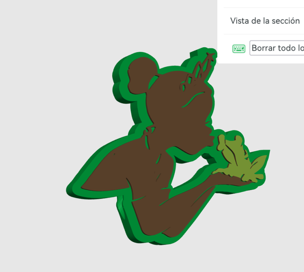 Straw topper Tiana