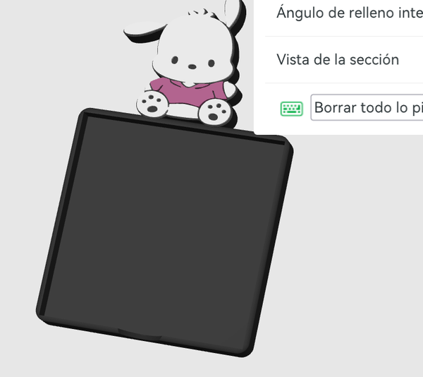 STL file Note Bloc pochacco