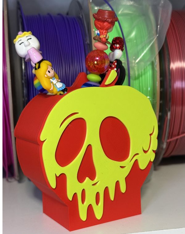 STL Pencil Holder Apple